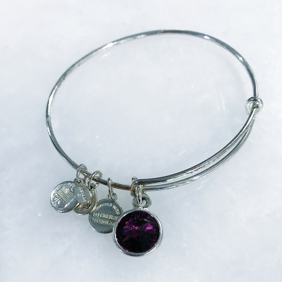Alex and Ani Jewelry - Alex + Ani Amethyst Bracelet